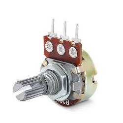 POTENCIOMETRO METALICO 100K PACK 5 UNIDADES
