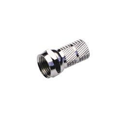 CONECTOR MACHO *F* PARA RG58 75 OHM  10 UNIDADES