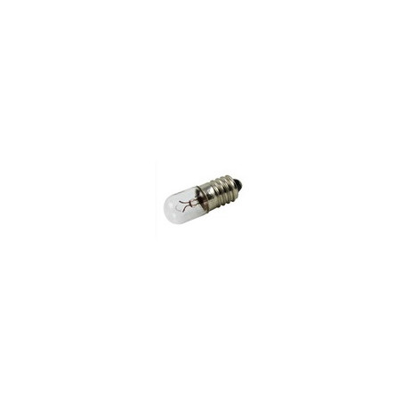LAMPARITA FILAMENTO 12V 0 2A 2 4W E10 5 UNIDADES