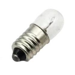 LAMPARITA FILAMENTO 12V 0 2A 2 4W E10 5 UNIDADES