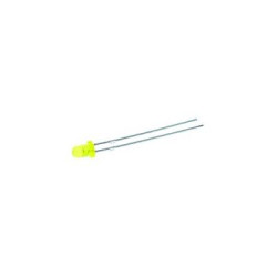 DIODO LED 3MM 3V AMARILLO PACK 10 UNIDADES