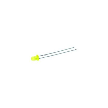 DIODO LED 3MM 3V AMARILLO PACK 10 UNIDADES