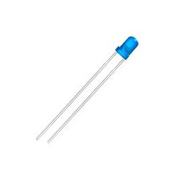 DIODO LED 3MM 3V AZUL PACK DE 10 UNIDADES