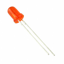 DIODO LED 3MM 3V NARANJA PACK 10 UNIDADES