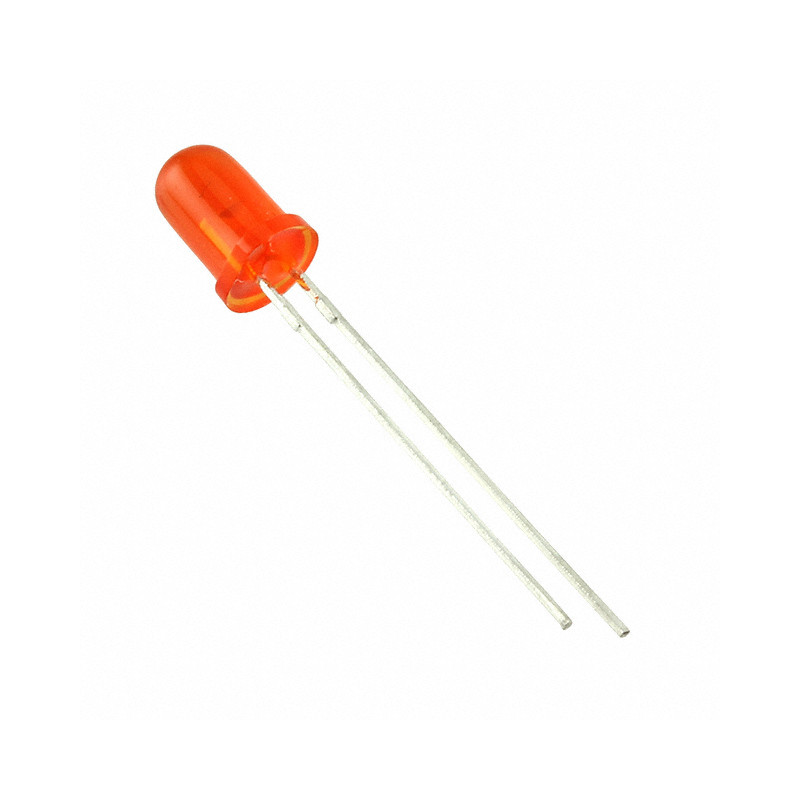 DIODO LED 3MM 3V NARANJA PACK 10 UNIDADES