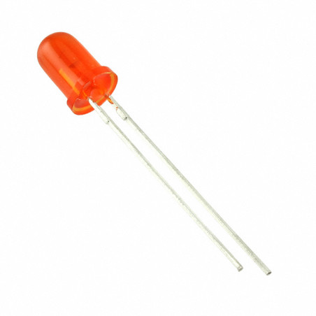 DIODO LED 3MM 3V NARANJA PACK 10 UNIDADES