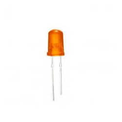 DIODO LED 3MM 3V NARANJA PACK 10 UNIDADES