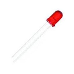 DIODO LED 3MM 3V ROJO PACK DE 10 UNIDADES