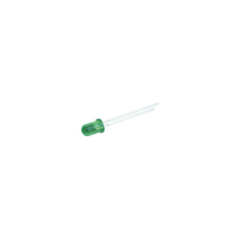 DIODO LED 3MM 3V VERDE PACK 10 UNIDADES