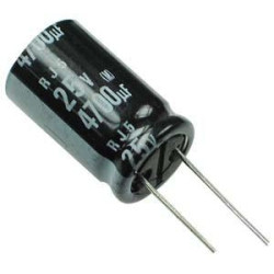 CONDENSADOR 4700 MF 25 V 105º ELECT  5 UNIDADES
