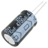 CONDENSADOR 4700 MF 25 V 105º ELECT  5 UNIDADES