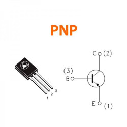TRANSISTOR BD140 80V 1 5A TO126 PACK 5 UNIDADES