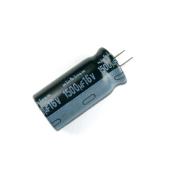 CONDENSADOR ELEC  1500 µF 16V 105º 10 UNIDADES