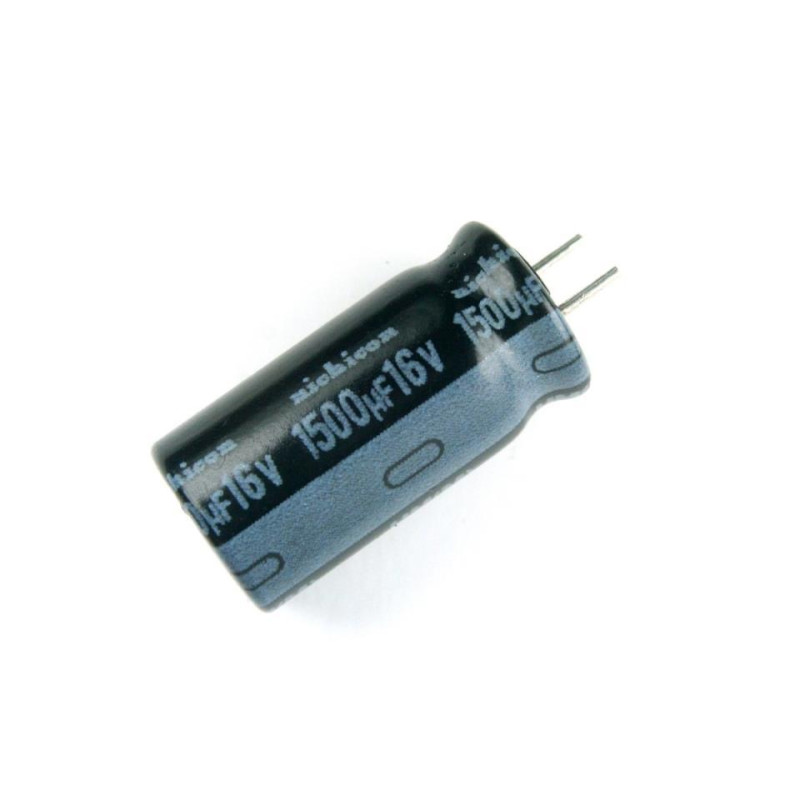 CONDENSADOR ELEC  1500 µF 16V 105º 10 UNIDADES