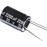 CONDENSADOR ELECTROLITICO 2200µF 35V 10 UNIDADES