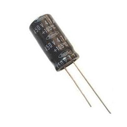 CONDENSADOR 4 7MF  450 V 105º 10 UNIDADES