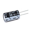CONDENSADOR  47µF 50V Ø5x11mm 105º PACK 10 UNIDADE