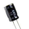 CONDENSADOR 680MF 16V  105º PACK 10 UNIDADES