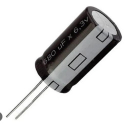 CONDENSADOR   680MF  6 3V  105ª PACK 5 UNIDADES