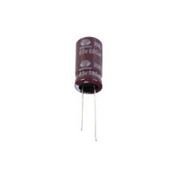 CONDENSADOR   680MF  6 3V  105ª PACK 5 UNIDADES