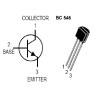 TRANSISTOR BC546 65V 100MA TO92 5 UNIDADES