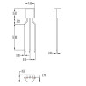 TRANSISTOR BC546 65V 100MA TO92 5 UNIDADES