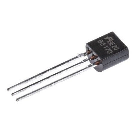 TRANSISTOR BS170 MOSFET 3 UNIDADES
