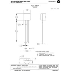 TRANSISTOR BS170 MOSFET 3 UNIDADES