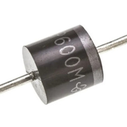 DIODO RECTIFICADOR P600M 6A 1000V PACK 5 UNIDADES