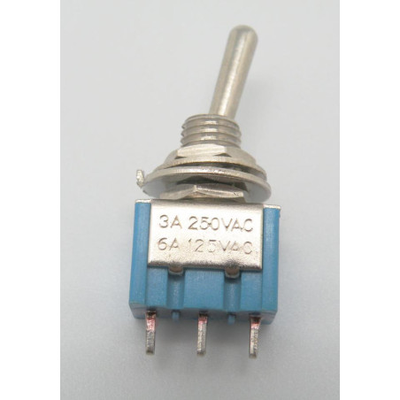 INTERRUPTOR 3 POSICIONES ON-OFF-ON PACK 5 UNIDADES
