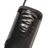 PORTAPILAS AA 2XR06 CON CABLES PACK 5 UNIDADES