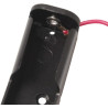 PORTAPILAS AA 2XR06 CON CABLES PACK 5 UNIDADES