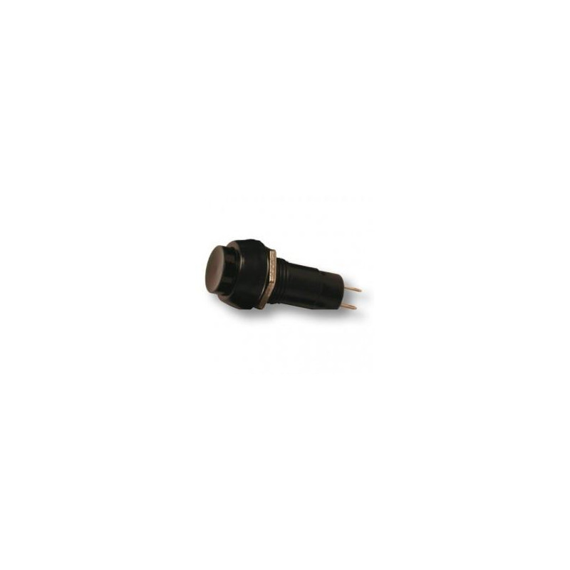 INTERRUPTOR REDONDO 3A MANDO NEGRO 5 UNIDADES