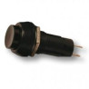 INTERRUPTOR REDONDO 3A MANDO NEGRO 5 UNIDADES