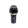 INTERRUPTOR REDONDO 3A MANDO NEGRO 5 UNIDADES
