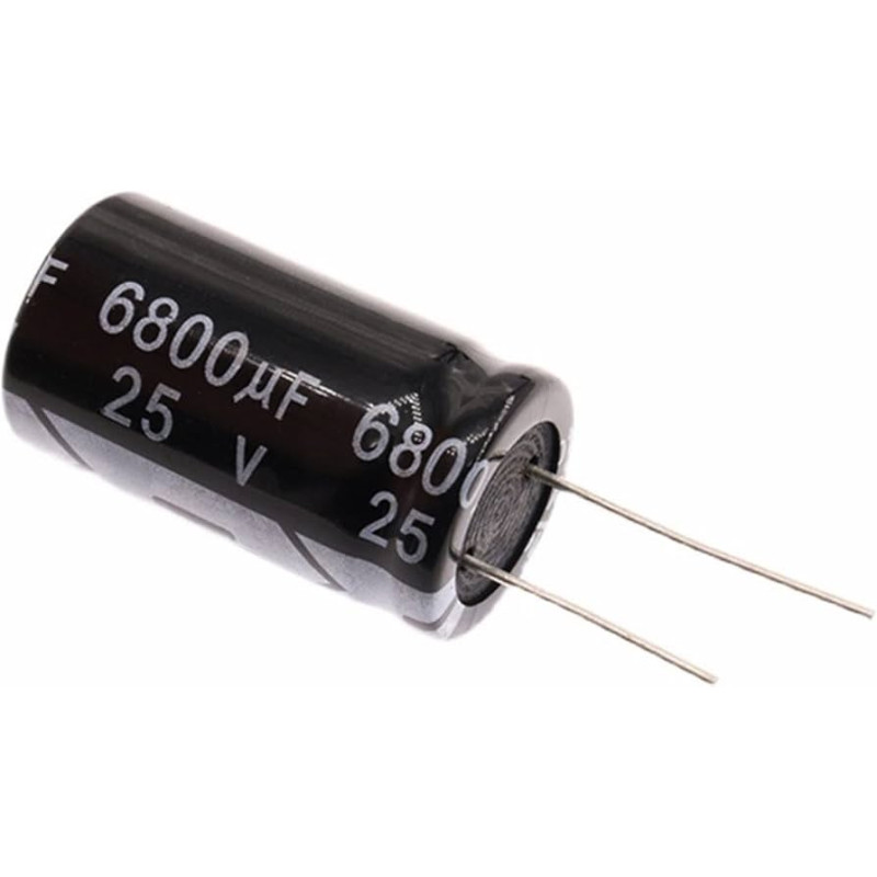 CONDENSADOR 6800MF 25V 105º ELECTR  5 UNIDADES