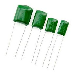 CONDENSADOR POLIESTER 3 3NF 2A332 5 UNIDADES