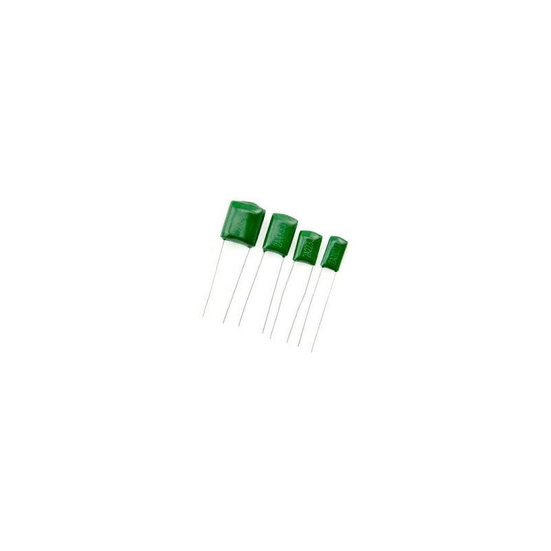 CONDENSADOR POLIESTER 3 3NF 2A332 5 UNIDADES