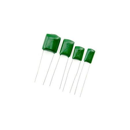 CONDENSADOR POLIESTER 3 3NF 2A332 5 UNIDADES