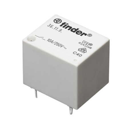 RELE MINIATURA 24VDC 10A 1 CTO N O  PARA PLACA PCB