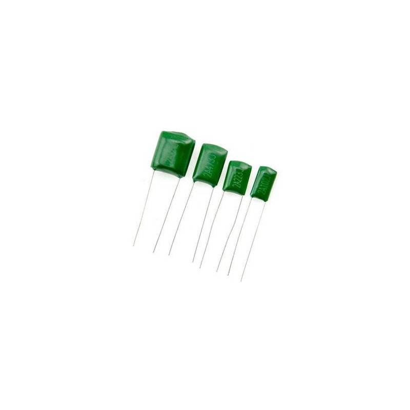 CONDENSADOR POLIESTER 3NF 2A302 5 UNIDADES