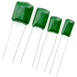CONDENSADOR POLIESTER 3 9NF 2A392 5 UNIDADES