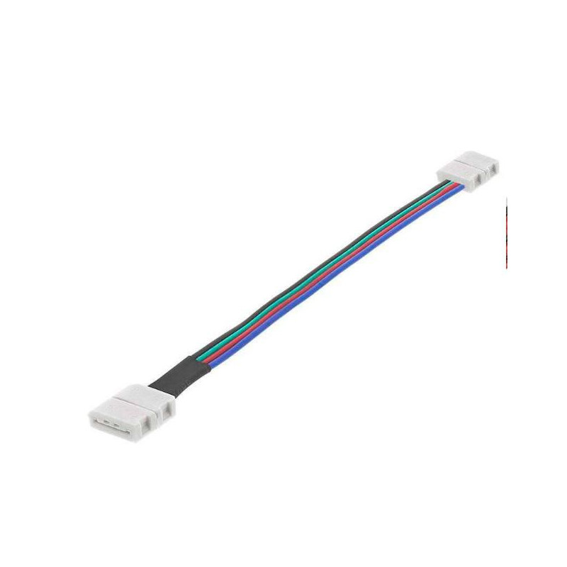 CONECTOR TIRA DE LED RGB PACK DE 5 UNIDADES