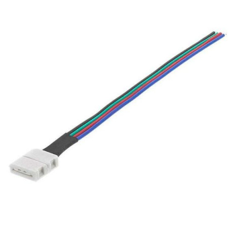 CONECTOR TIRA DE LED RGB PACK DE 5 UNIDADES