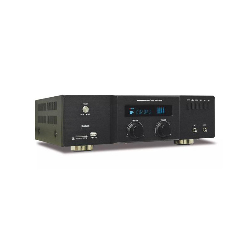 AMPLIFICADOR 2x60W MP3/USB/SD/BLUETOOTH 2 MIC MAND
