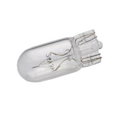 LAMPARITA FILAMENTO 12V 0 1A  T-10 5 UNIDADES
