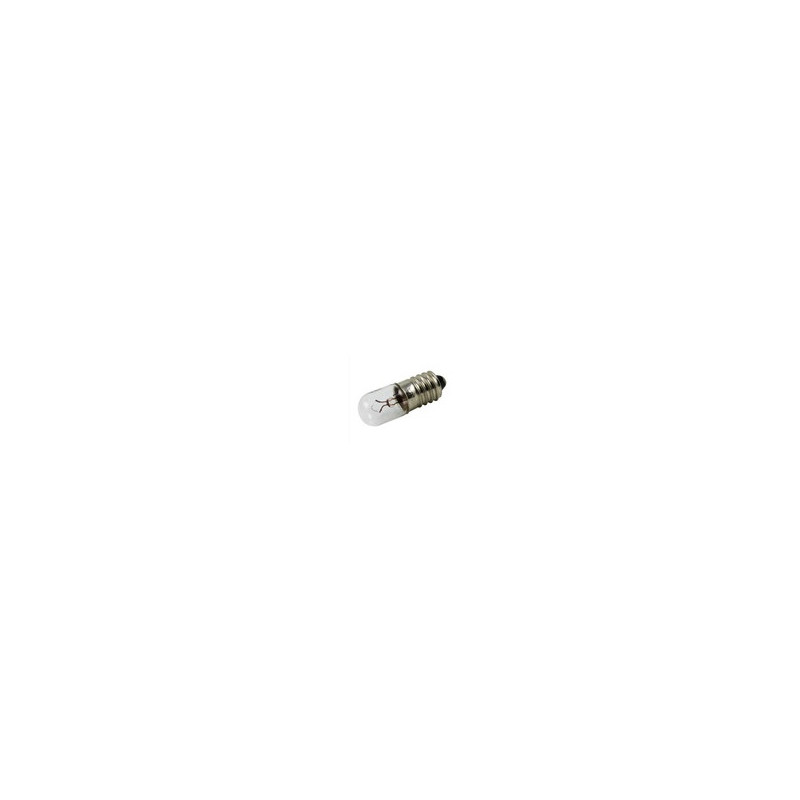 LAMPARITA FILAMENTO 12V 0 3A 3 6W E10 5 UNIDADES