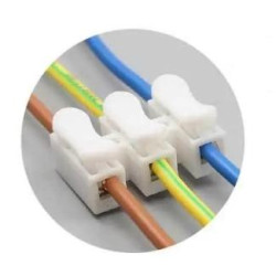 CONECTOR EMPALMADOR RAPIDO DE 3 VIAS 5 UNIDADES