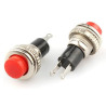 PULSADOR ROJO 250V 0 5A 10MM