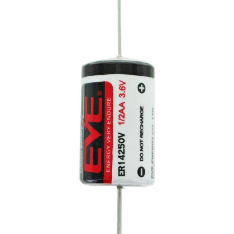 PILA LITIO ER14250 3 6V 1200mAh C/TERMINALES
